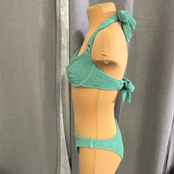 Monday Green Halter Bikini Set - Picture 9 of 14